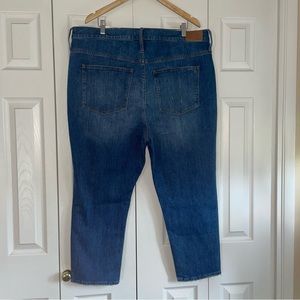 Madewell the perfect vintage crop jean size 36